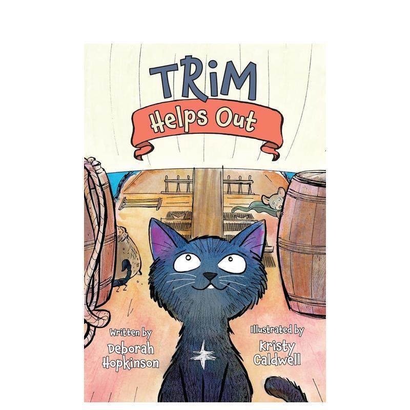 【预售】修剪有帮助 Trim Helps Out 英文进口原版儿童桥梁书Peachtree Publishers【翰德图书】