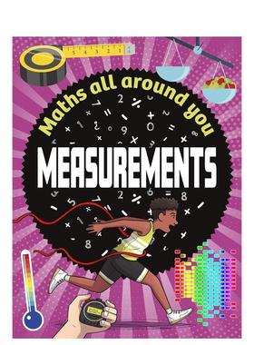 【现货】【数学无处不在】测量篇（精装） Maths All Around You: Measurements 英文进口原版儿童百科绘本图书Rob Colson