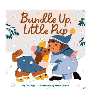 小狗狗 Little 预售 保暖衣 6岁 动物生态环保 Bundle 穿上你 英文进口原版 Pup simon 儿童绘本图书