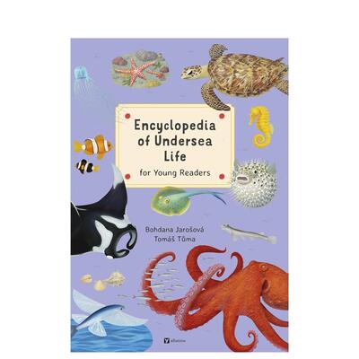 【预售】【少年读者百科】海底生物少年百科Encyclopedia of Undersea Life for Young Readers英文进口原版儿童百科图书Bohdana