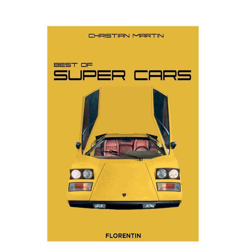 【预售】跑车典藏集 Best of Supercars 英文进口原版工业产品设计图书 法拉利兰博基尼阿斯顿马丁Christian Martin