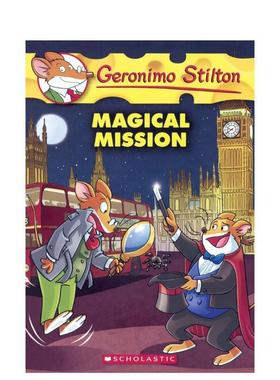 【现货】【老鼠记者】#64：神奇的人物【GERONIMO STILTON】#64: MAGICAL MISSION英文进口原版章节书儿童图书籍3-6岁Geronimo St