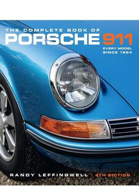 【预售】保时捷911全书（苐四版）：19年至今全系车型图鉴  英文进口原版工业产品设计图书Randy Leffingwell