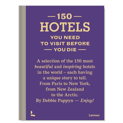 150个必看的酒店150 Hotels You Need to Visit Before You Die英文建筑风格与材料构造设计原版图书 150 Series系列图 外版
