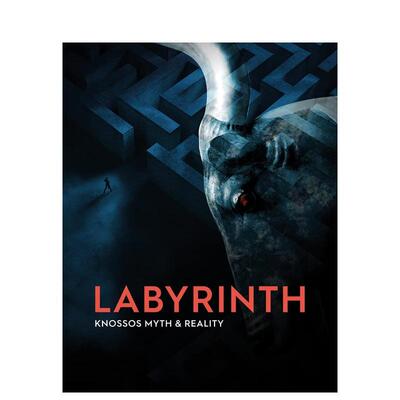 【预售】迷宫：克诺索斯的神话与现实 Labyrinth: Knossos Myth and Reality 英文进口原版艺术画册画集Andrew Shapland外文图书
