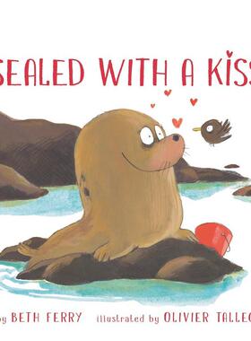 【现货】Sealed with a Kiss，以吻封缄 英文原版图书籍进口正版 Ferry 儿童绘本-节日庆典