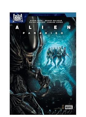 【预售】异形：天堂 Alien: Paradiso 英文进口原版漫画外文图书 漫威漫画 Iban Coello Steve Foxe Peter Nguyen Jason Muhr