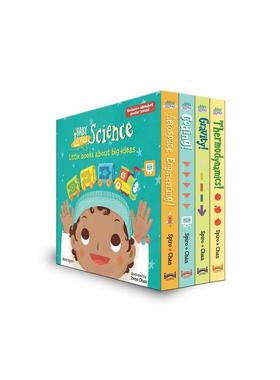 【预售】【宝宝爱启蒙】有关科学-盒装 Science Box Set【Baby Loves】英文进口原版章节书儿童图书籍3-6岁Spiro  Ruth