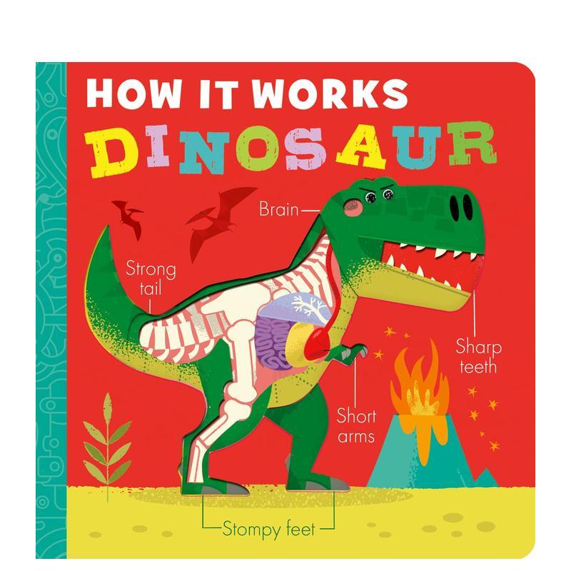 【万物运转】恐龙 剖面洞洞书