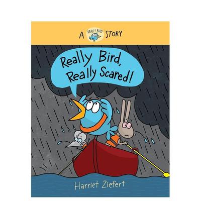 【现货】【小鸟Really】小鸟Really真的很害怕 【Really Bird Stories】Really Bird， Really Scared 英文进口原版儿童漫画