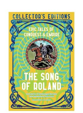 【预售】罗兰之歌 【Flame Tree Collector's Editions】The Song of Roland英文进口原版世界文学正版图书籍Robyn Lowrie, J.K.