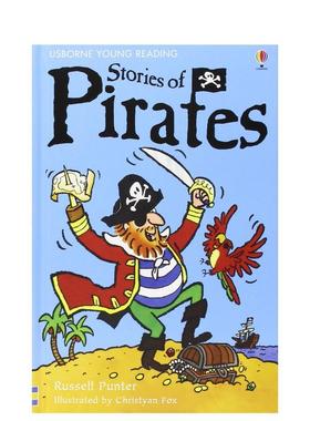 【预售】【Usborne分级阅读1】海盗的故事Stories of Pirates英文进口原版儿童图书3-6岁分阶读物Usborne