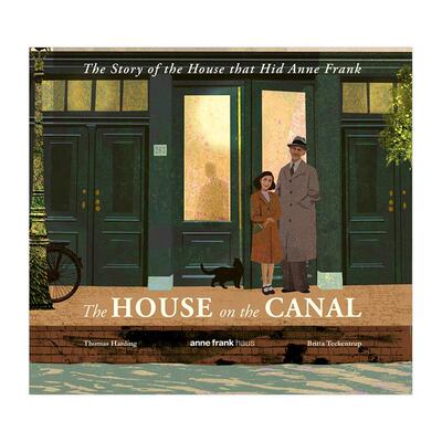 【现货】运河边的小屋：安妮之家的故事 The House on the Canal 安妮·法兰克 Britta Teckentrup 英文进口原版图书 儿童绘本Tho