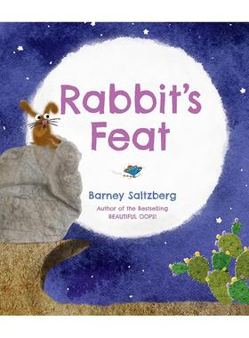 【现货】兔子的妙招 SEL社会情感学习绘本 Rabbit's Feat 英文进口原版儿童绘本图书Barney Saltzberg外文正版