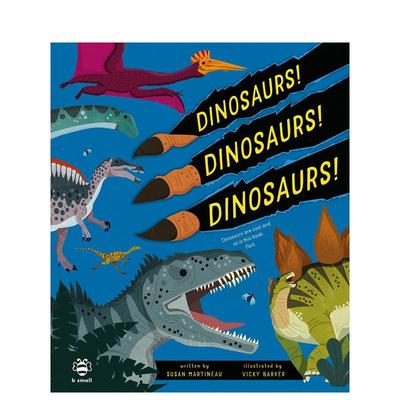【现货】【小小自然研究员】恐龙 【Nature Investigator】Dinosaurs! Dinosaurs! Dinosaurs! 英文进口原版儿童绘本