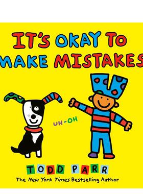 【现货】It's Okay to Make Mistakes，犯错误没关系 英文儿童绘本 Todd Parr Little, Brown Books for Young Readers