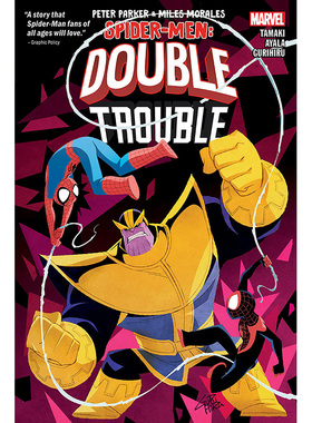 【现货】Peter Parker & Miles Morales 彼得-帕克和迈尔斯-莫拉莱斯 蜘蛛人的双重麻烦 英文原版图书籍进口正版 TAMAKI 漫画