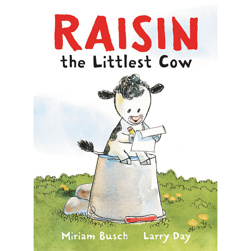 【现货】（售完下架）Raisin, the Littlest Cow，葡萄干，z小的奶牛 英文原版图书 Busch 儿童绘本-动物/生态/环保（绝版） 书籍/杂志/报纸 艺术类原版书 原图主图