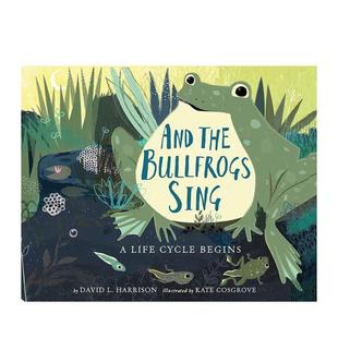 Bullfrogs 儿童绘本图书 预售 Sing The 歌声：一个生命循环 英文进口原版 6岁 Cycle 开始And Begins 牛蛙 Holida Life