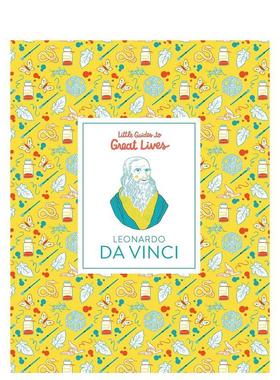 【现货】【小指南大人物】列奥纳多·达·芬奇Leonardo Da Vinci【Little Guides to Great Lives】英文进口原版儿童图书艺术启蒙