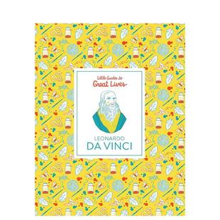 Guides 现货 Vinci 英文进口原版 列奥纳多·达·芬奇Leonardo Lives 小指南大人物 儿童图书艺术启蒙 Great Little
