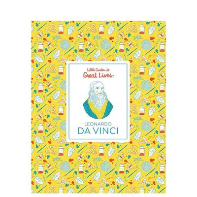 【现货】【小指南大人物】列奥纳多·达·芬奇Leonardo Da Vinci【Little Guides to Great Lives】英文进口原版儿童图书艺术启蒙