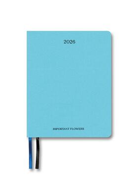 【预售】索菲亚·科波拉繁花纪事手账本2026 Important Flowers Planner 2026 原版笔记本Notebook Sofia CoppolaSofia Coppola