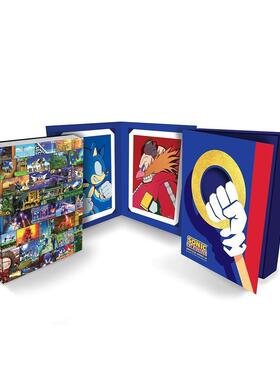 【预售】索尼克百科全书【30周年纪念豪华版】 Sonic the Hedgehog Encyclo-speed-ia Deluxe Edition 英文进口原版艺术插画设定集