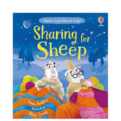 【现货】【品格培养手册】乐于分享的绵羊【Good Behaviour Guides】Sharing for Sheep英文进口原版儿童绘本图书3-6岁 人际关系Z