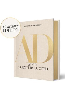 【预售】建筑文摘百年典藏版：世纪风格盛宴 Architectural Digest at 100: The Collector's Edition 英文进口原版建筑设计图书