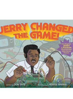 【预售】改变规则的杰瑞 Jerry Changed the Game! 英文进口原版儿童绘本图书Paula Wiseman人物传记