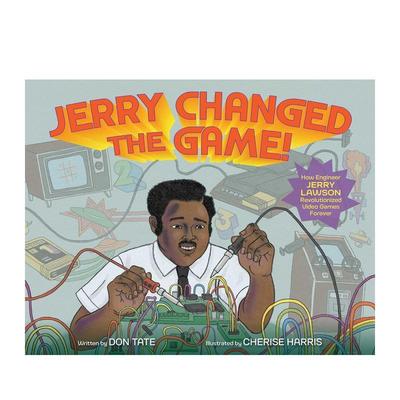 【预售】改变规则的杰瑞 Jerry Changed the Game! 英文进口原版儿童绘本图书Paula Wiseman人物传记