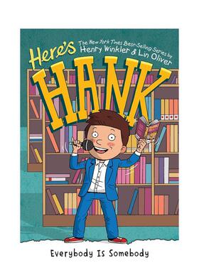 【预售】这是汉克 12HERE’s HANK 12英文进口原版章节书儿童图书籍3-6岁WINKLER  HENRY