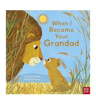 Became 祖父 预售 Susannah 儿童绘本图书人际关系 Your When 带音频 亲子共读 Grandad当我成为你 Shane3 英文进口原版