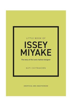 【现货】三宅一生小书 【Little Book】Little Book of Issey Miyake 经典褶皱 乔布斯毛衣 英文进口原版时尚设计图书Kati Chitra