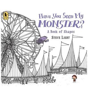 Light 你见过我 9岁启蒙Steve 儿童图书6 Monster?英文进口原版 Seen You 怪物吗?Have 预售