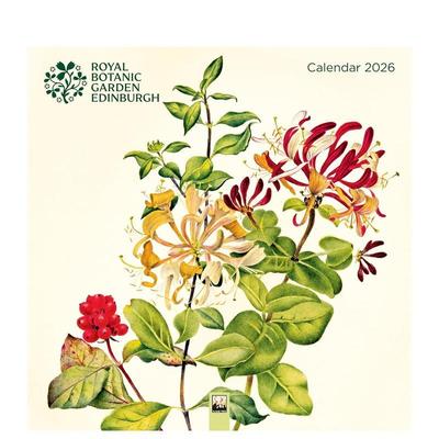 【预售】爱丁堡皇家植物园 2026年挂历（艺术日历） Royal Botanic Garden Edinburgh Wall Calendar  英文进口原版日历 文创送礼