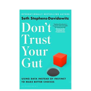 Trust 不要相信你 现货 Stephens 心灵励志 Seth Your Don 英文原版 直觉 Gut Davidowitz 图书籍进口正版