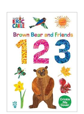 【预售】棕熊与朋友们-数字【World of Eric Carle】Brown Bear and Friends 123英文进口原版儿童图书3-6岁启蒙Eric Carle & Odd