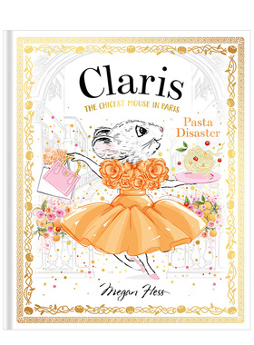 【现货】意面灾难：时髦鼠鼠游巴黎7 【Claris】 Pasta Disaster 原版英文儿童绘本