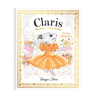 【现货】意面灾难:时髦鼠鼠游巴黎7 【Claris】 Pasta Disaster 原版英文儿童绘本