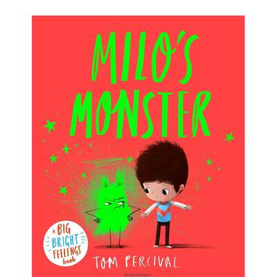 【预售】米洛的怪兽 儿童情绪管理绘本 【Big Bright Feelings】Milo's Monster 英文进口原版儿童绘本Tom Percival