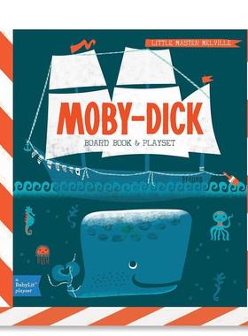 【现货】【BabyLit Playset玩乐套装】Moby Dick 大白鲸