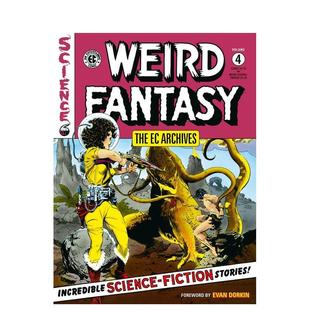 英文进口原版 卷4 幻想 Archives 漫画 Volume 档案：奇怪 Fantasy Weird Horse外文图书 Dark The 现货