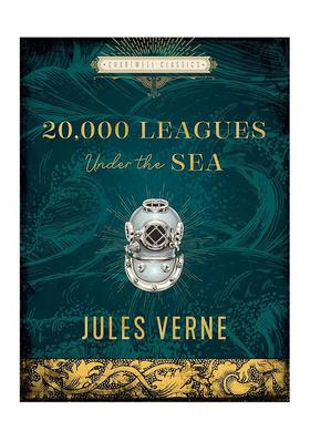 【预售】【Chartwell Classics】Twenty Thousand Leagues Under the Sea，海底两万里 英文原版图书籍进口正版