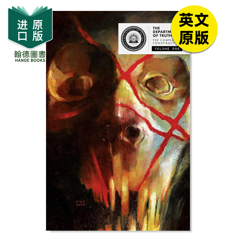 【预售】The Department of Truth Book 1，真理系 1 豪华精装版 James Tynion IV 英文漫画图书 Image Comics 书籍/杂志/报纸 漫画类原版书 原图主图