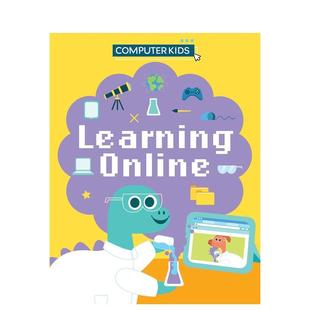 Kids Learning Michael 预售 Buxton百科 Gifford 电脑儿童：在线学习Computer 儿童绘本图书Clive Online英文进口原版