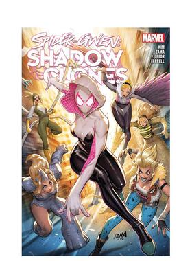【现货】蜘蛛格温：影子克隆 SPIDER-GWEN: SHADOW CLONES 英文进口原版漫画外文图书籍Marvel