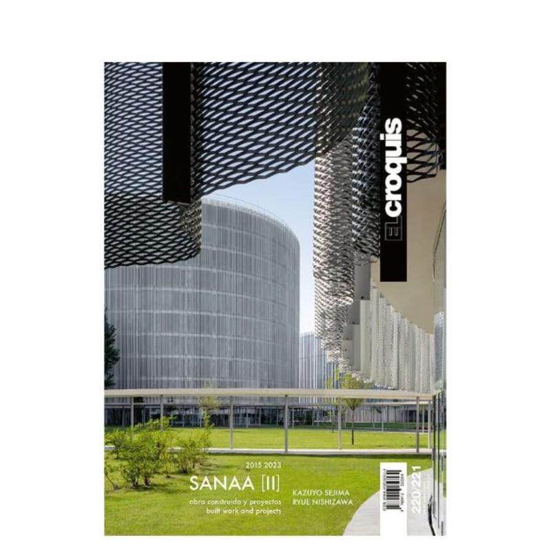 【预售】建筑专业杂志 EL Croquis 建筑素描 220-221:SANAA II (2015-2023) El Croquis 220-221: SANAA II (2015-2023)英文建筑图