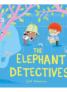 【预售】大象侦探（旧版） The Elephant Detectives 英文进口原版儿童绘本Ged Adamson人际关系